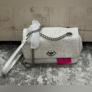 Betsey Johnson Rhinestone Convertible Bag
NWT 
Retails for $118